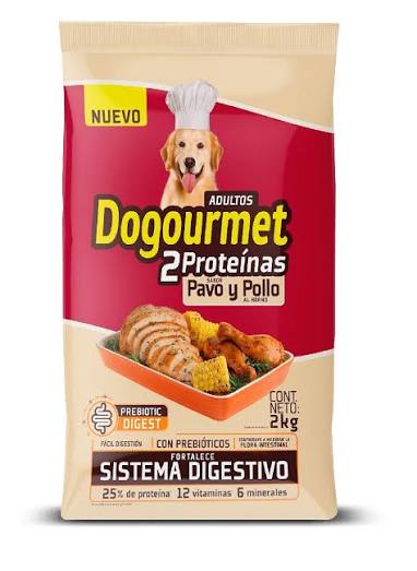 DOGOURMET PAVO Y POLLO 2KG